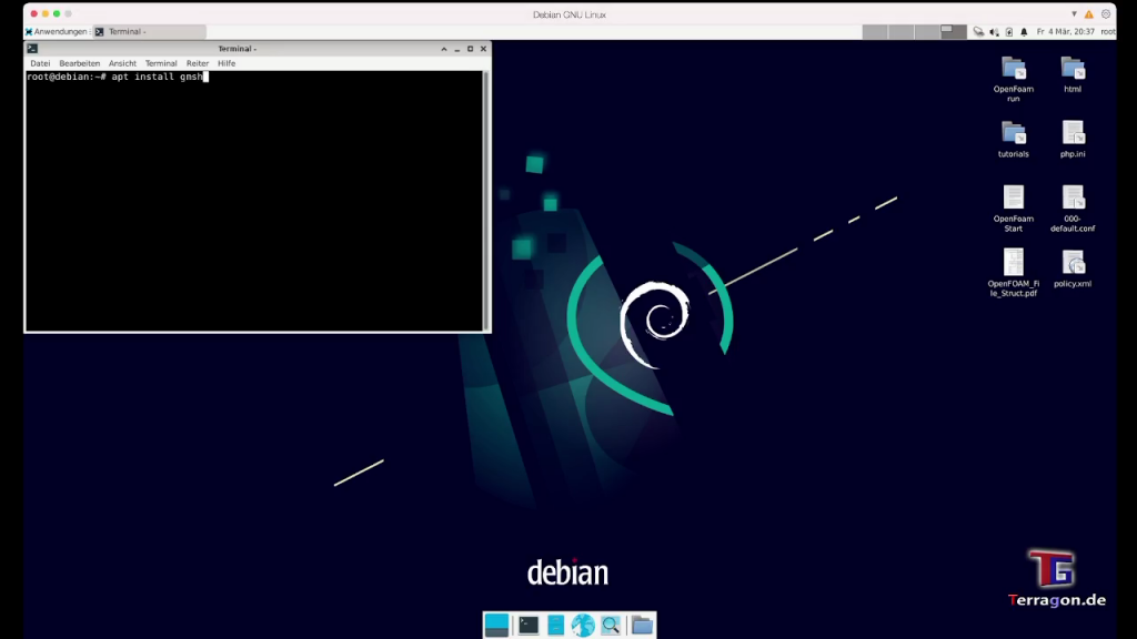 Install gmsh for OpenFOAM on Debian 11 ARM64 M1 Silicon
