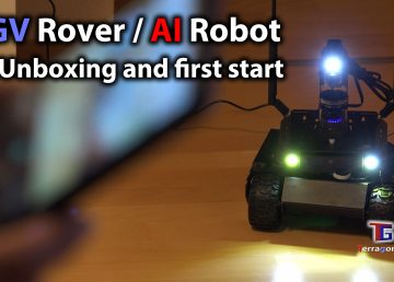 UGV Rover / AI Robot - 01 Unboxing and first Start