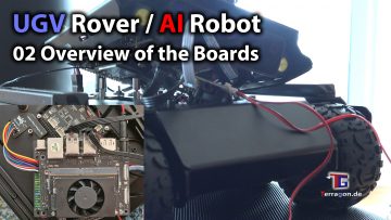 UGV Rover / AI Robot - 02 Look at the Boards