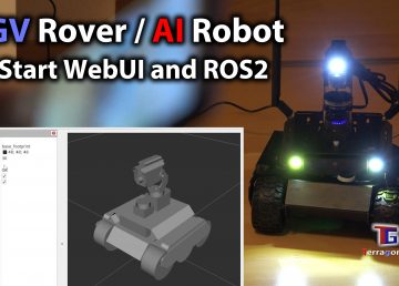 UGV Rover / AI Robot - 03 Starting the WebUI and ROS2