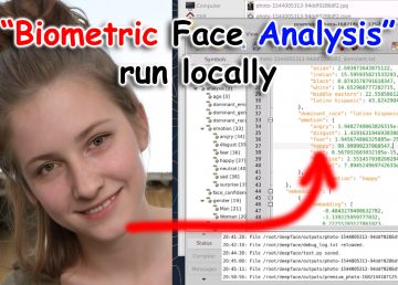 Biometric Face Analysis with DeepFace #facerecognition #biometric